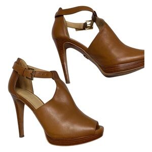 Michael Michael Kors Alyssa Open-Toe Booties